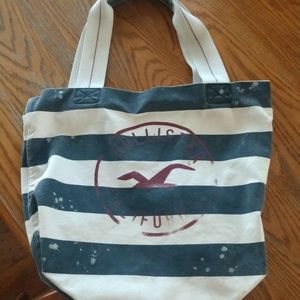 Hollister Nautical Tote Beach Bag